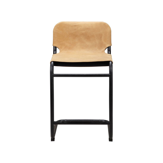Baker Counter Stool Tan-Set Of Two