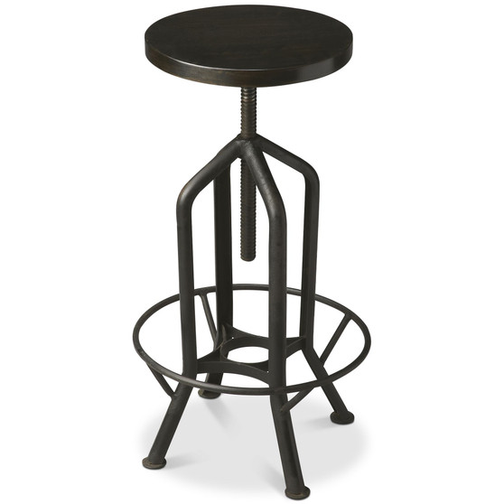 Hampton Iron Revolving Bar Stool