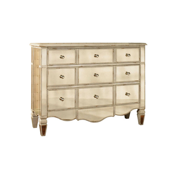 Shirley Mirrored Accent Chest