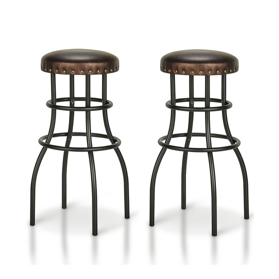 Delvan Padded Bar Stool, Set of 2