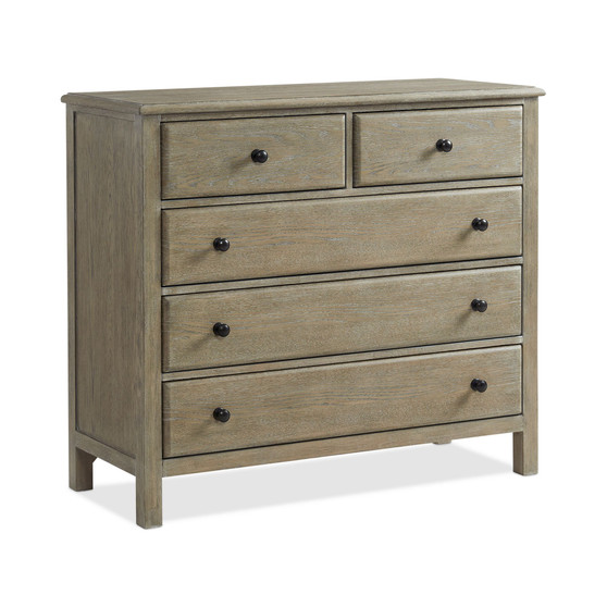 Parker Natural 5-Drawer Small Dresser