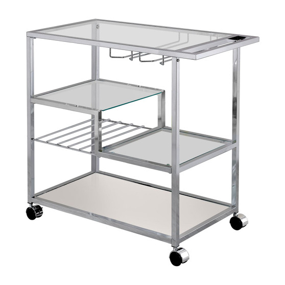 Kendra Metal Mobile Serving Cart