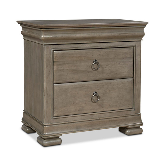 Reprise Driftwood USB Nightstand
