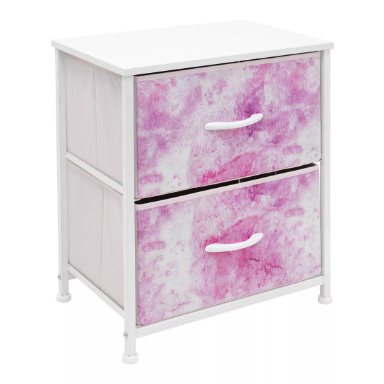 2 Drawers Chest Dresser