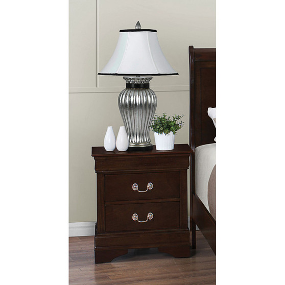 Parkchester Traditional Two-Drawer Nightstand