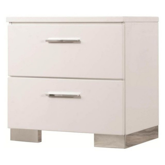 Stapleton Contemporary Two-Drawer Nightstand