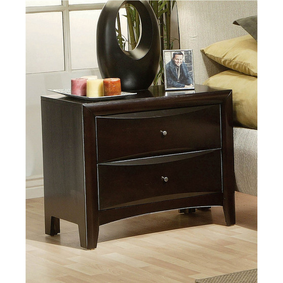 Coaster Home Furnishings Phoenix 2-Drawer Nightstand