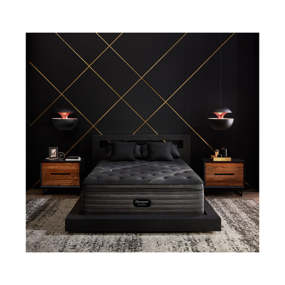 K-Class 16.5" Plush Pillow Top Mattress Set- King
