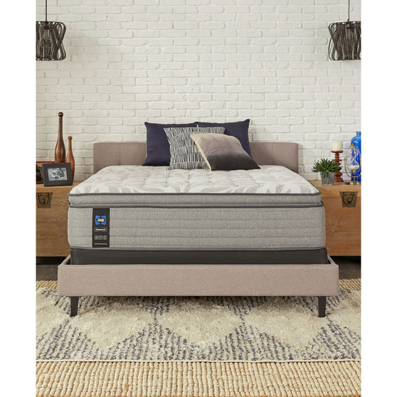 Posturepedic Silver Pine 15" Medium Euro Top Mattress- Queen