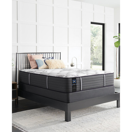 Premium Posturepedic Exuberant II 14" Plush Mattress Set- Queen
