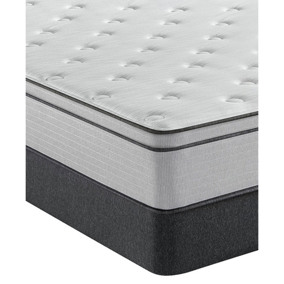 BR800 12" Plush Euro Top Mattress Set- Queen Split
