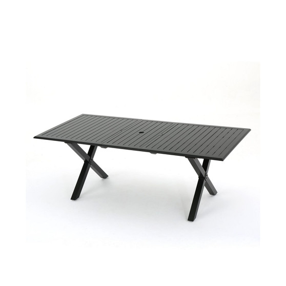 Exuma Outdoor Expandable Cast Rectangular Dining Table