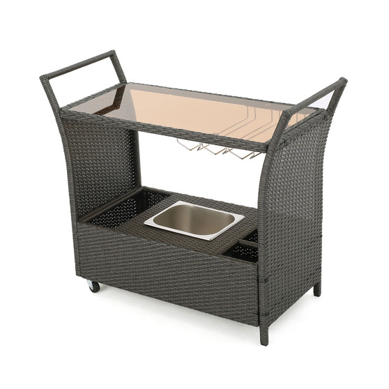 Gerren Bistro Bar Set with Ice Pail