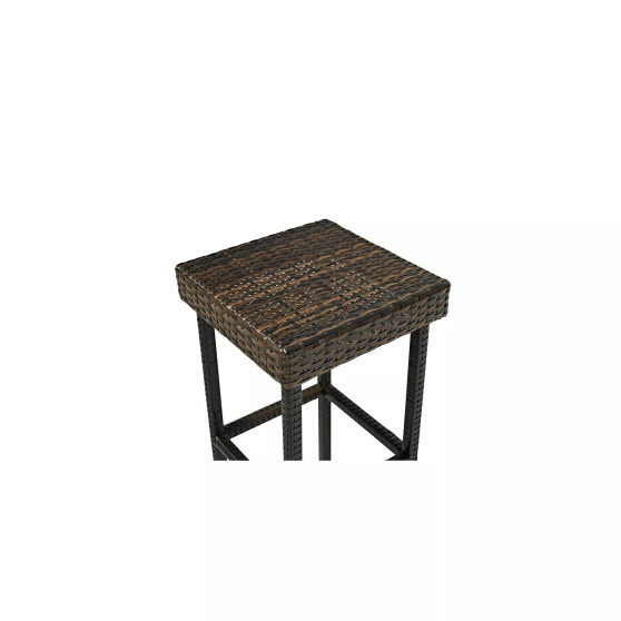 Palm Harbor Outdoor Wicker Counter Height Stool (Set Of 2)