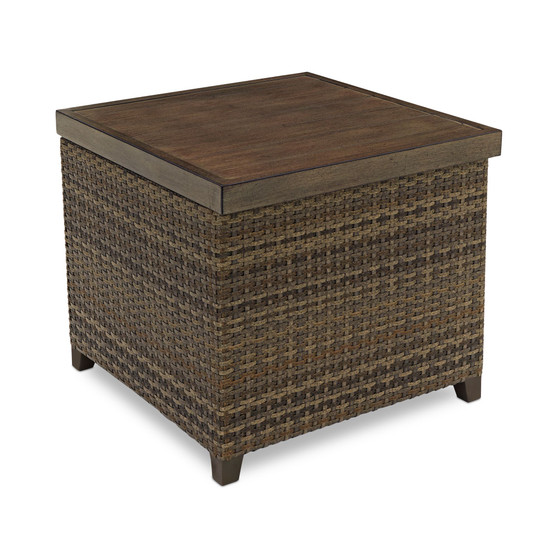 Leighton Outdoor Storage End Table
