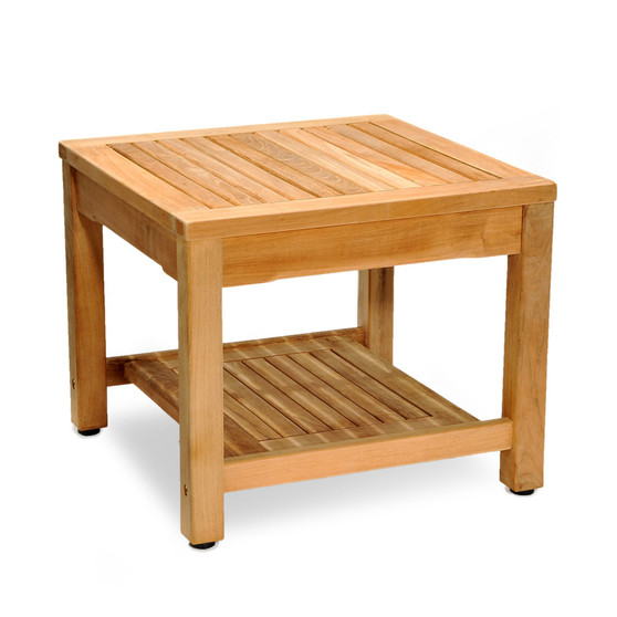 Bristol Teak Outdoor Side Table, Created for Macy's