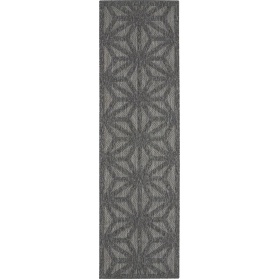 Cozumel CZM01 Onyx 2'2" x 7'6" Runner Rug