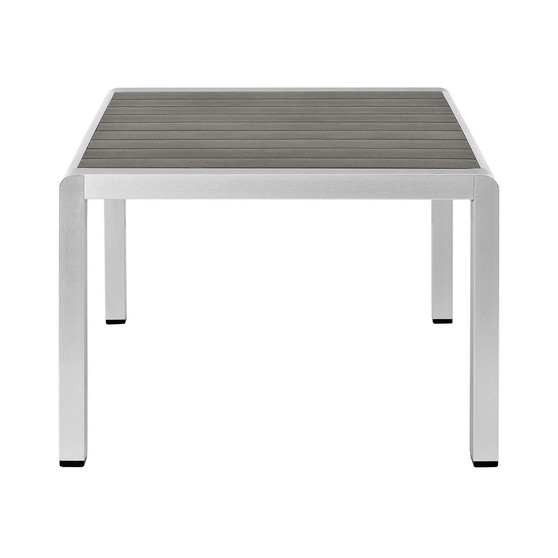 Shore Outdoor Patio Aluminum Coffee Table