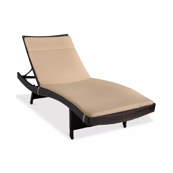 Justin Outdoor Chaise Lounge