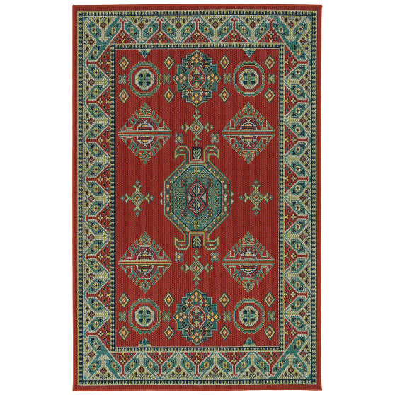 Lee Boulevard TDL06 1'9" x 3' Outdoor Area Rug