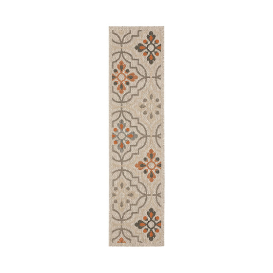 Scope SCO08 Gray 1'10" x 7'6" Runner Rug