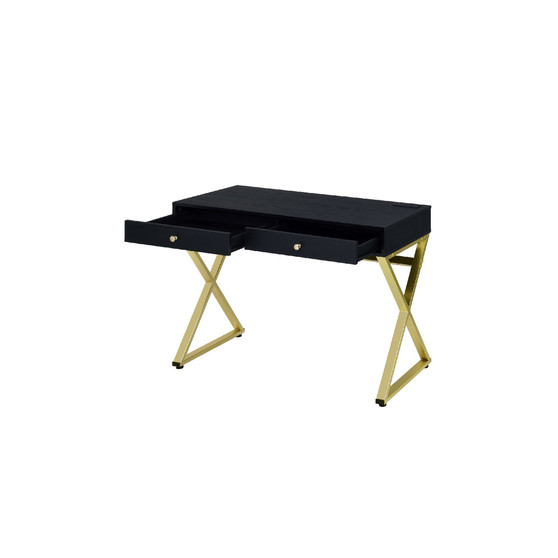 Coleen Writing Desk with USB Charging Dock