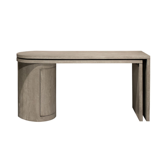 Rafferty 124" Wood 360 Degrees Swivel Desk