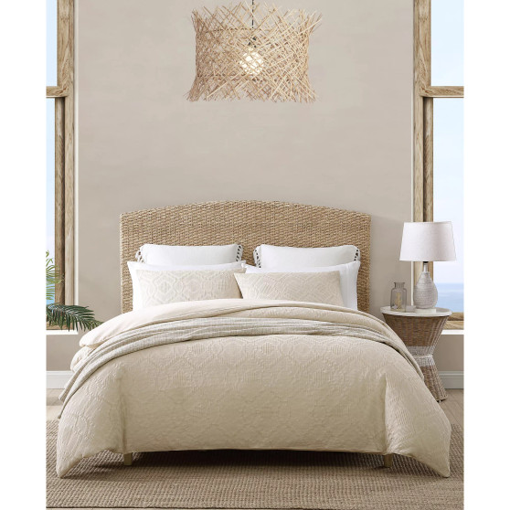 CLOSEOUT! Textured Waffle 3 Piece Comforter Set, Queen