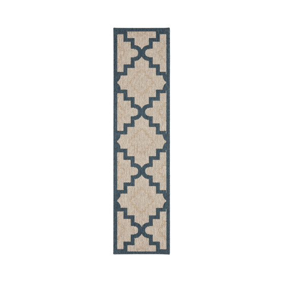 Scope SCO11 Gray 1'10" x 7'6" Runner Rug