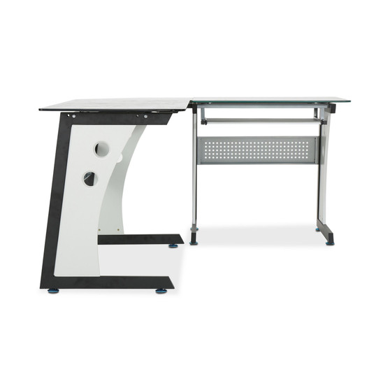 Cleman Glass Desk