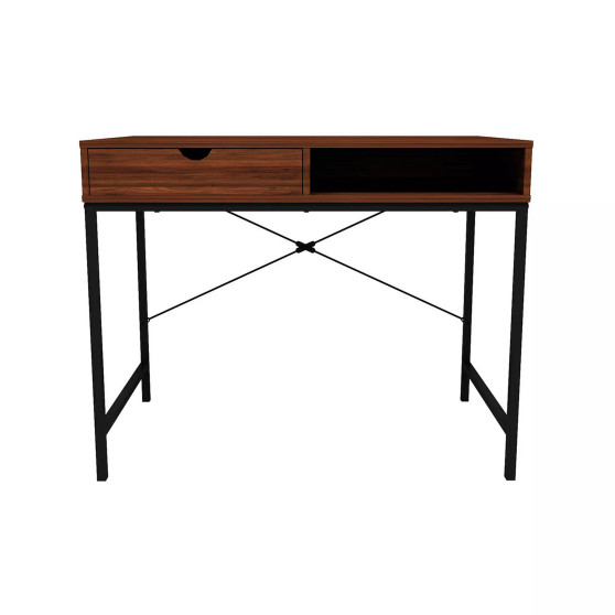 Desk with Drawer and Compartment