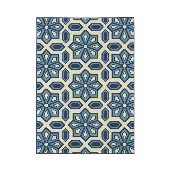 Bella BEL12 2'5" x 4'5" Outdoor Area Rug