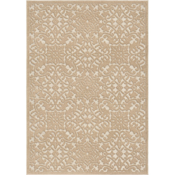 Bourne Biscay Driftwood 5'2" x 7'6" Outdoor Area Rug