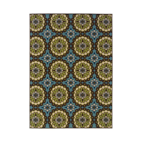Bella BEL10 2'5" x 4'5" Outdoor Area Rug