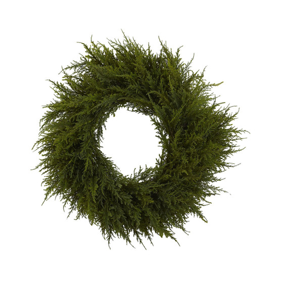 24" Cedar Wreath