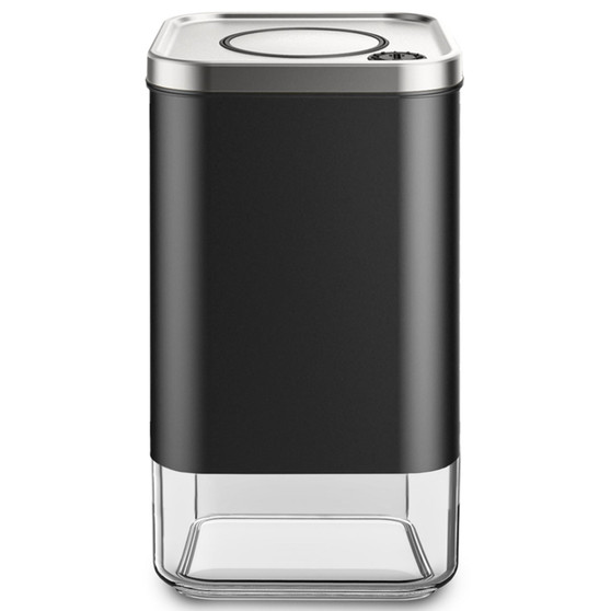 Airtight Square Coffee Storage Container, 12-Oz.