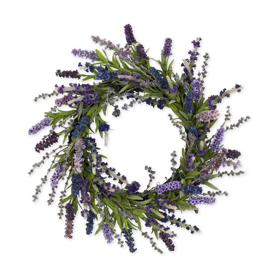 20" Lavender Wreath