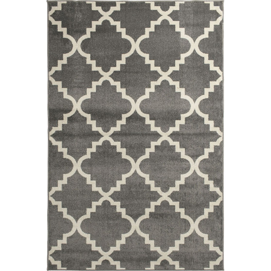 Tropicana Taza Gray 3'3 x 5' Outdoor Area Rug