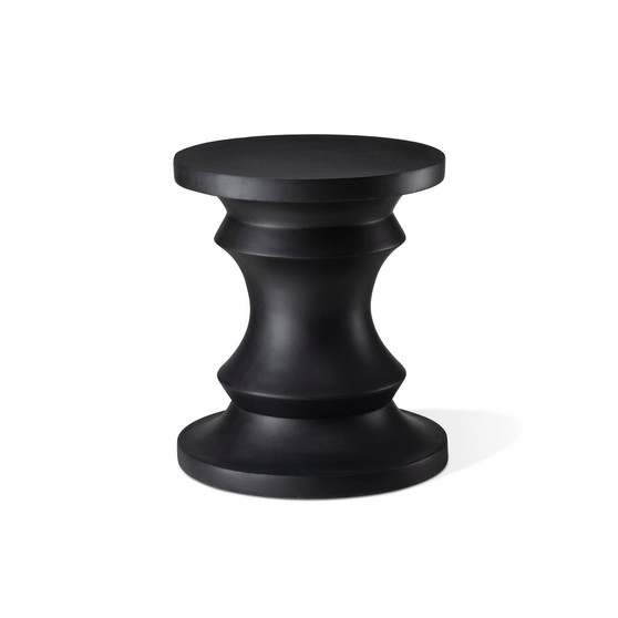 18.25'' Magnesium Oxide Chess Garden Stool or Planter Stand or Accent Table