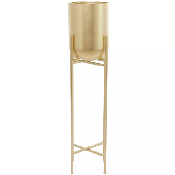 Metal Planter with Removable Stand