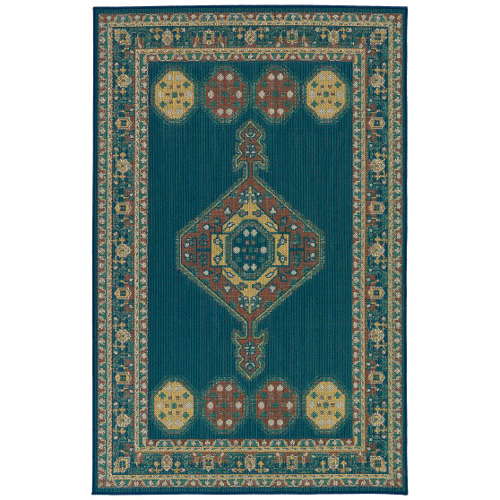 Lee Boulevard TDL04 1'9" x 3' Outdoor Area Rug