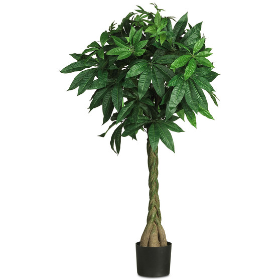 51" Artificial Braided Money Tree