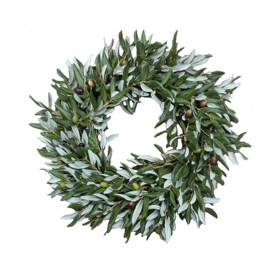 Permanent Botanicals Olive Wreath