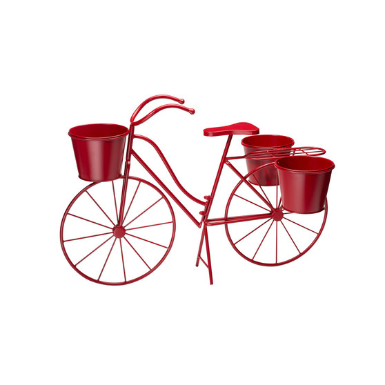 Oversized Metal Bicycle Plant Stand