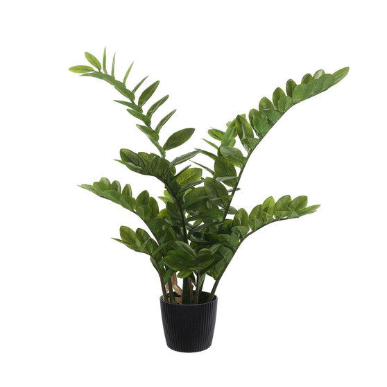 28" Potted Green Zamifolia Artificial Bush