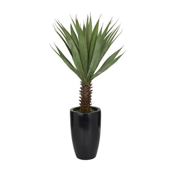 Contemporary Dracaena Artificial Plant, 31.95"