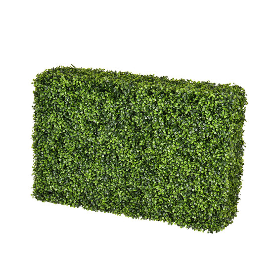 24" x 36" Artificial Green Boxwood Hedge