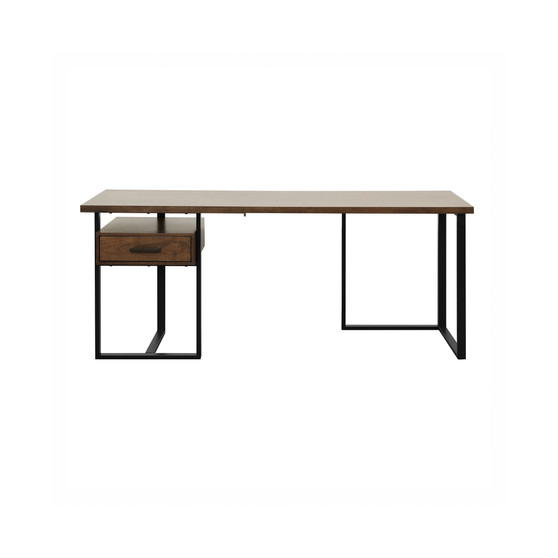 Helena Return Desk with 1 Cabinet