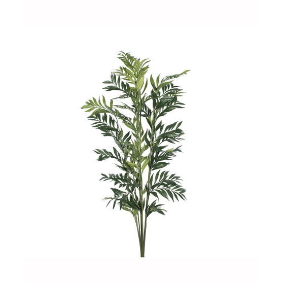 5' Artificial Green Robellini Palm X 5 With 537 Leaves