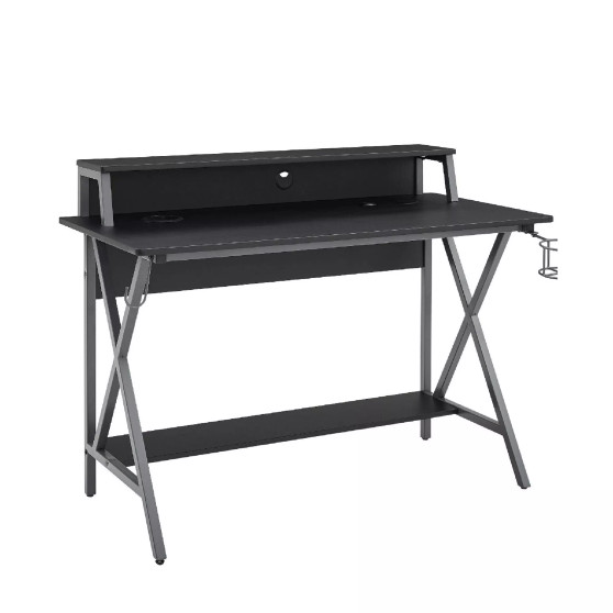 Linon Home Decor Moxley LED Gaming Desk